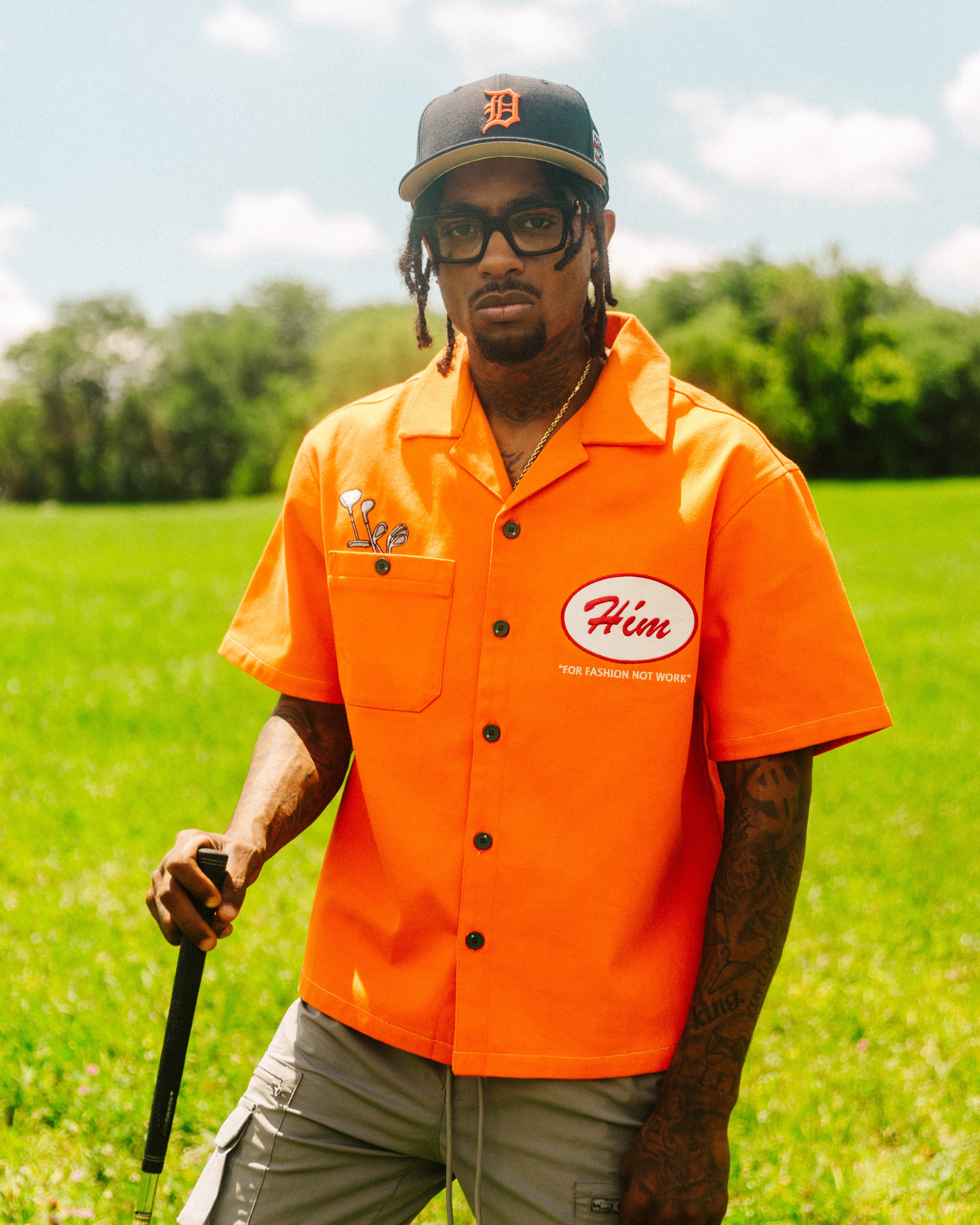 GONE GOLFING "Hím" WORKSHIRT