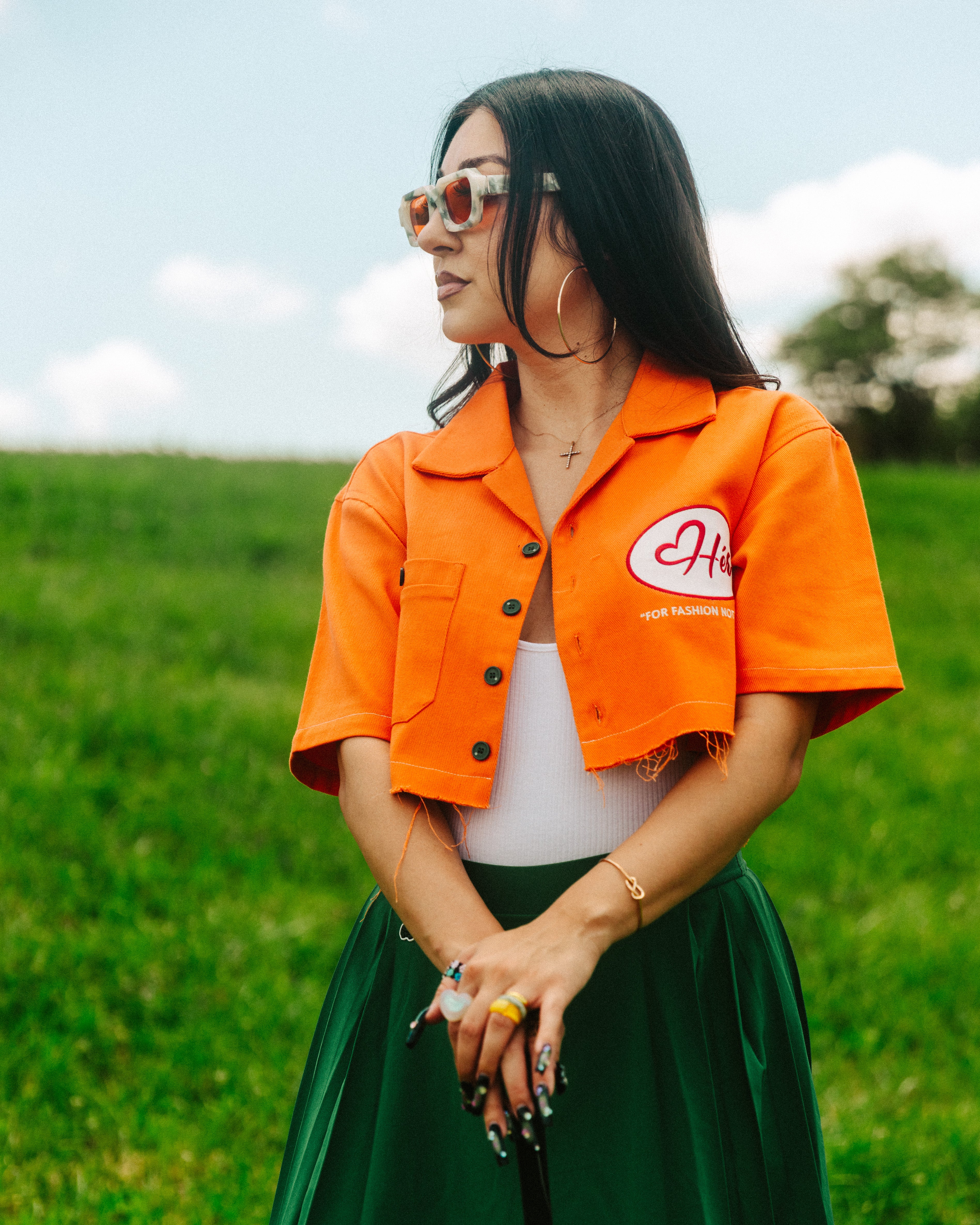 GONE GOLFING "Hér" WORKSHIRT ( CROPPED )