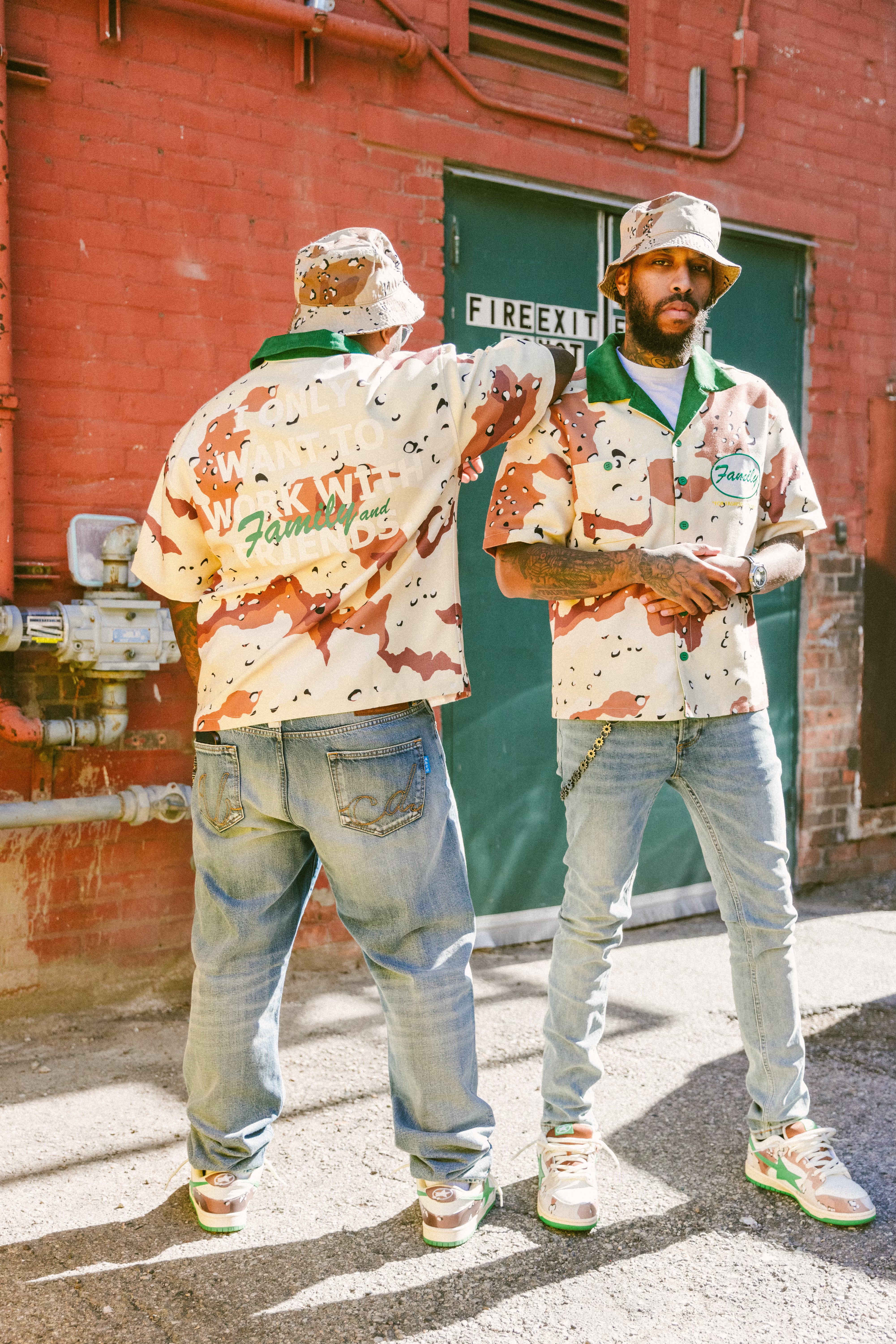 EBD x FAMIGLIA "DESERT STORM" WORKSHIRT