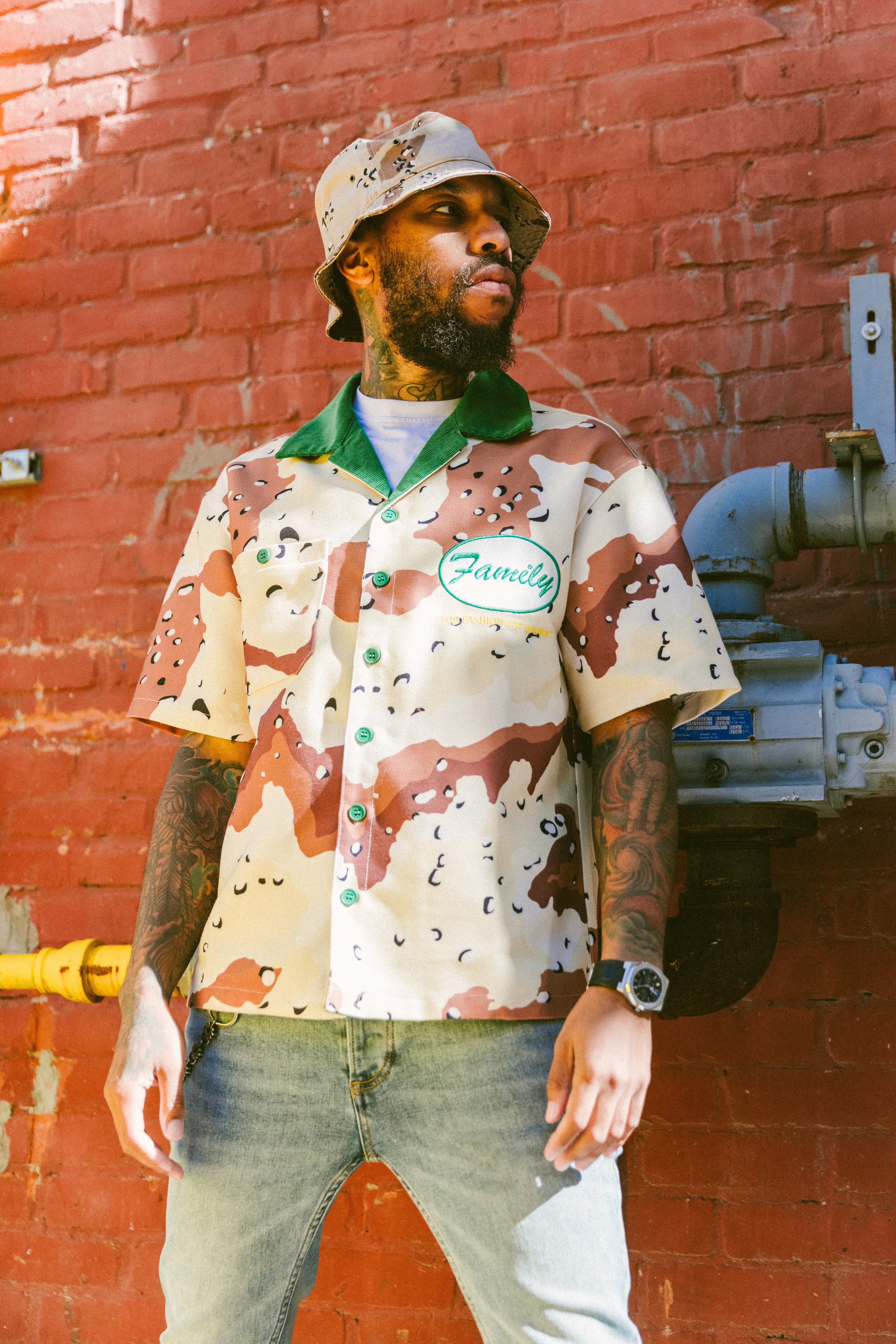 EBD x FAMIGLIA "DESERT STORM" WORKSHIRT