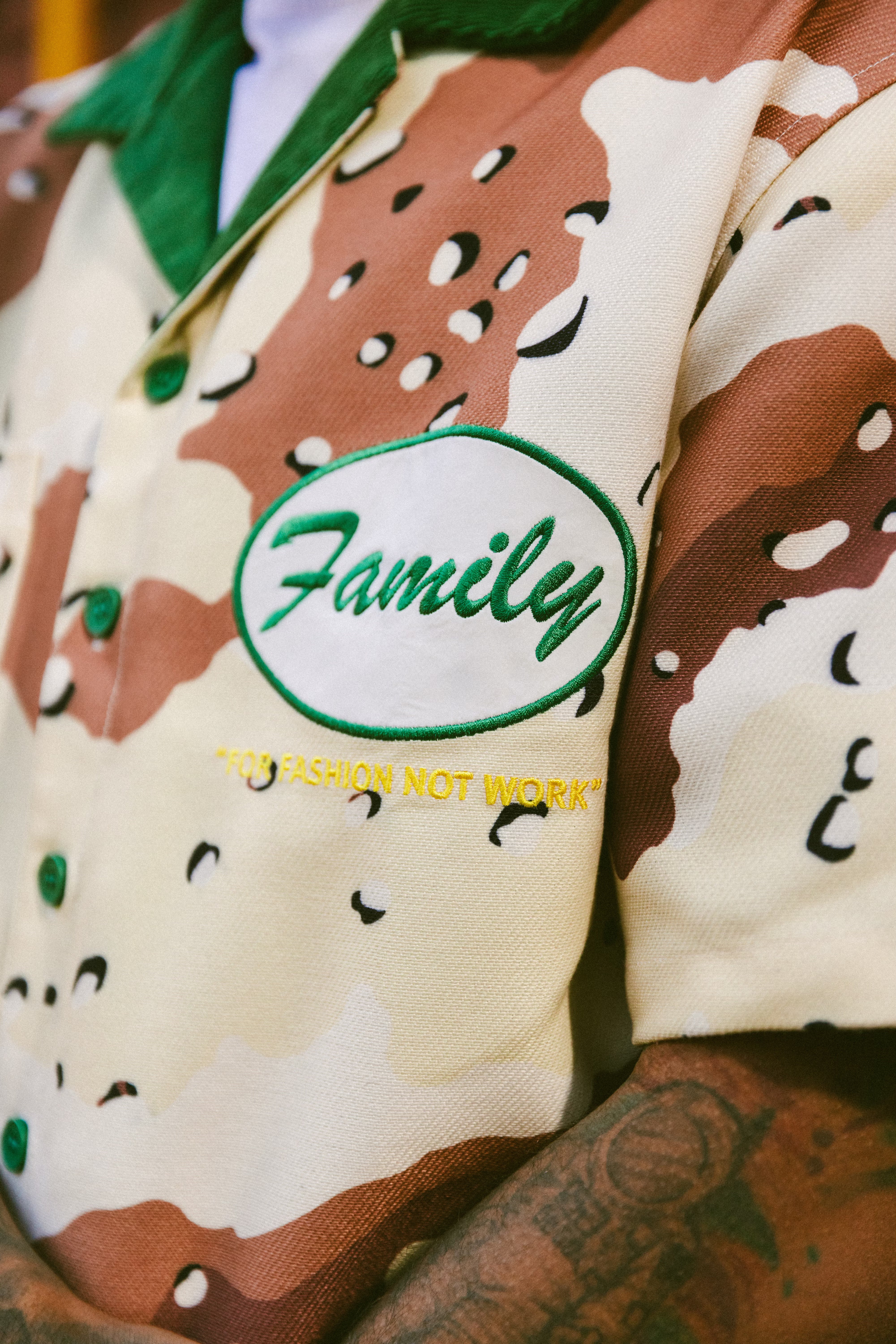 EBD x FAMIGLIA "DESERT STORM" WORKSHIRT