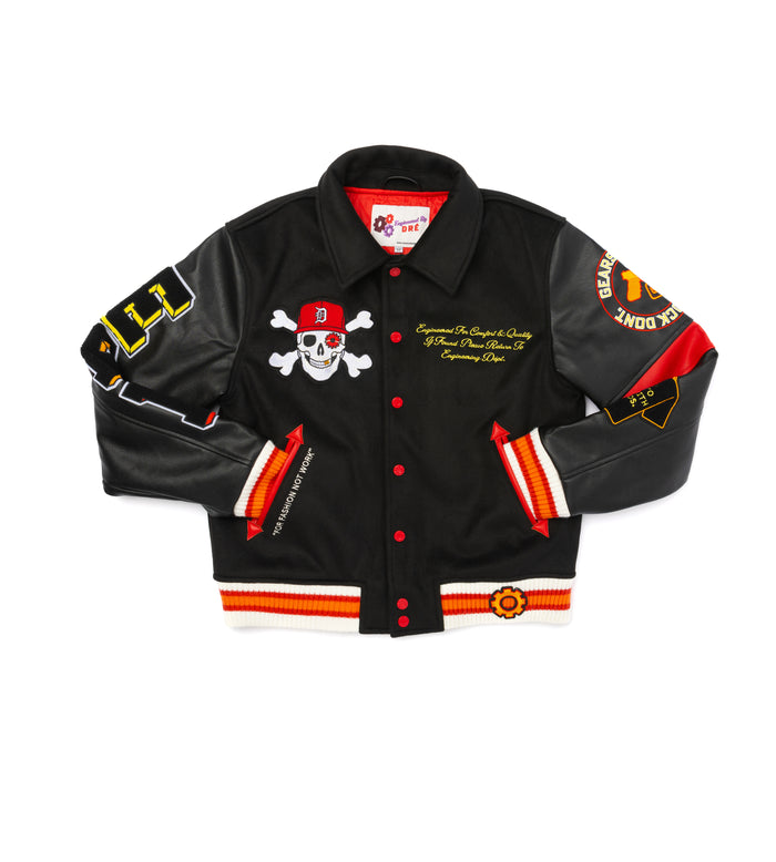 VARSITY JACKET ( BLACK )