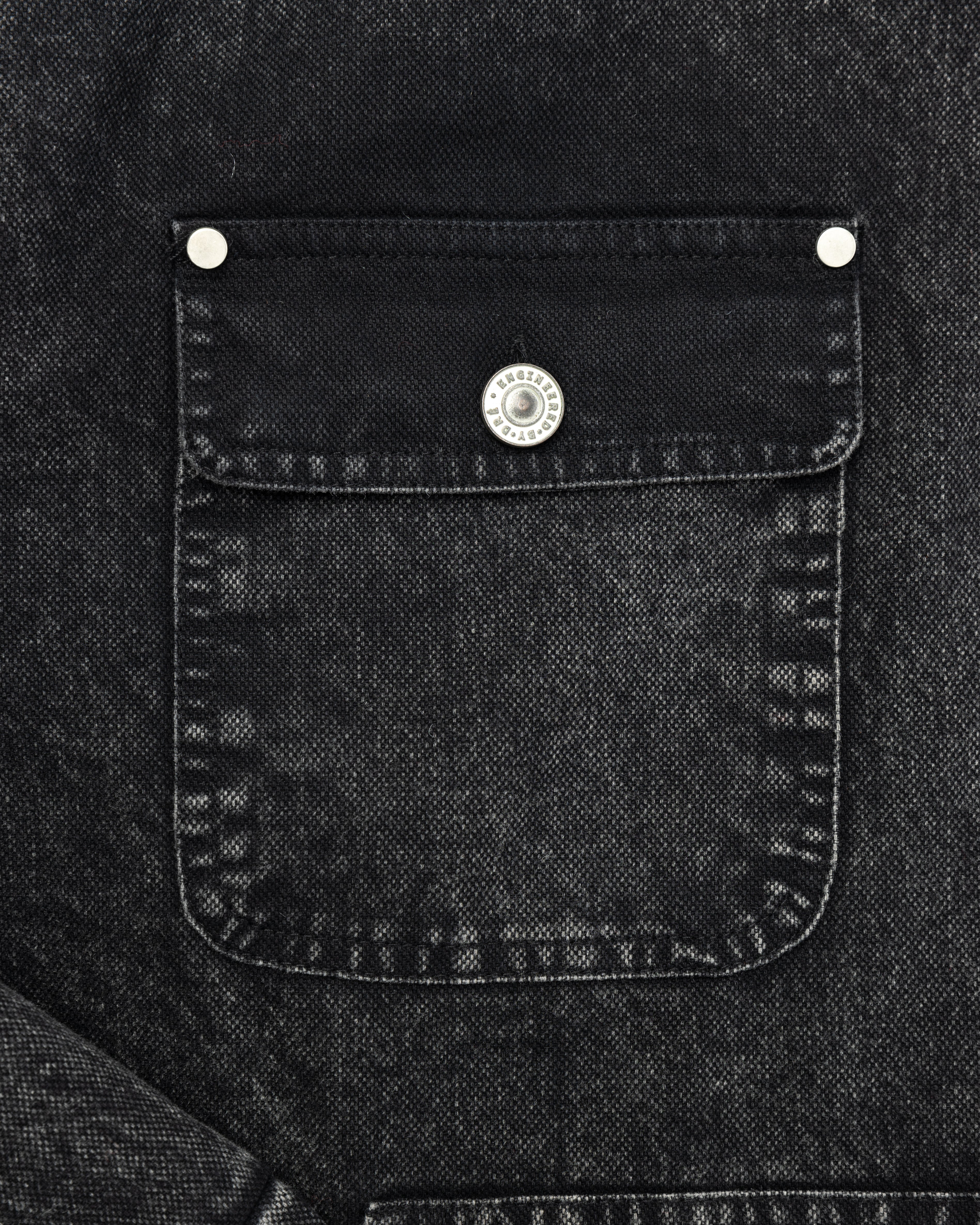 Acid Wash Work Jacket