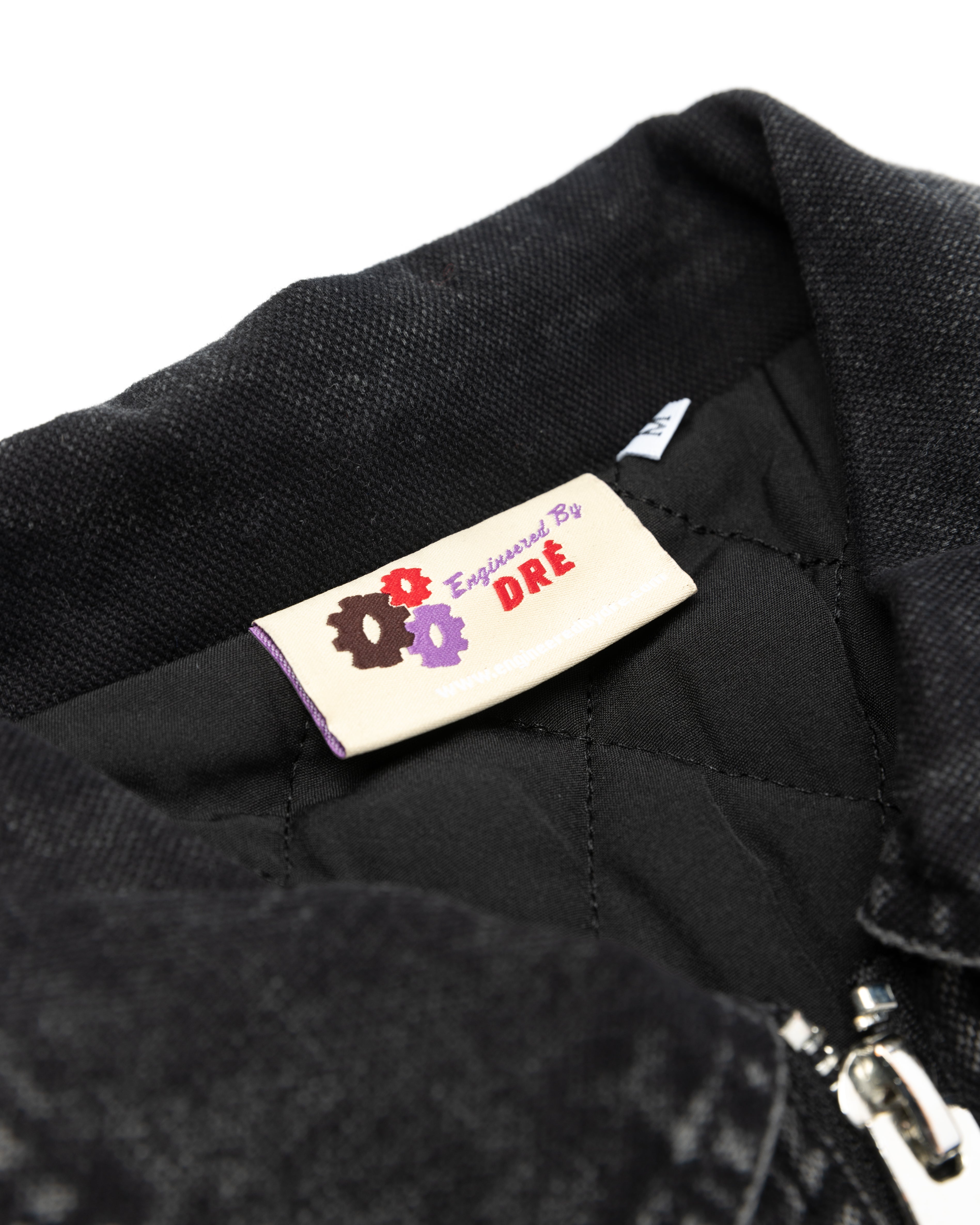 Acid Wash Work Jacket