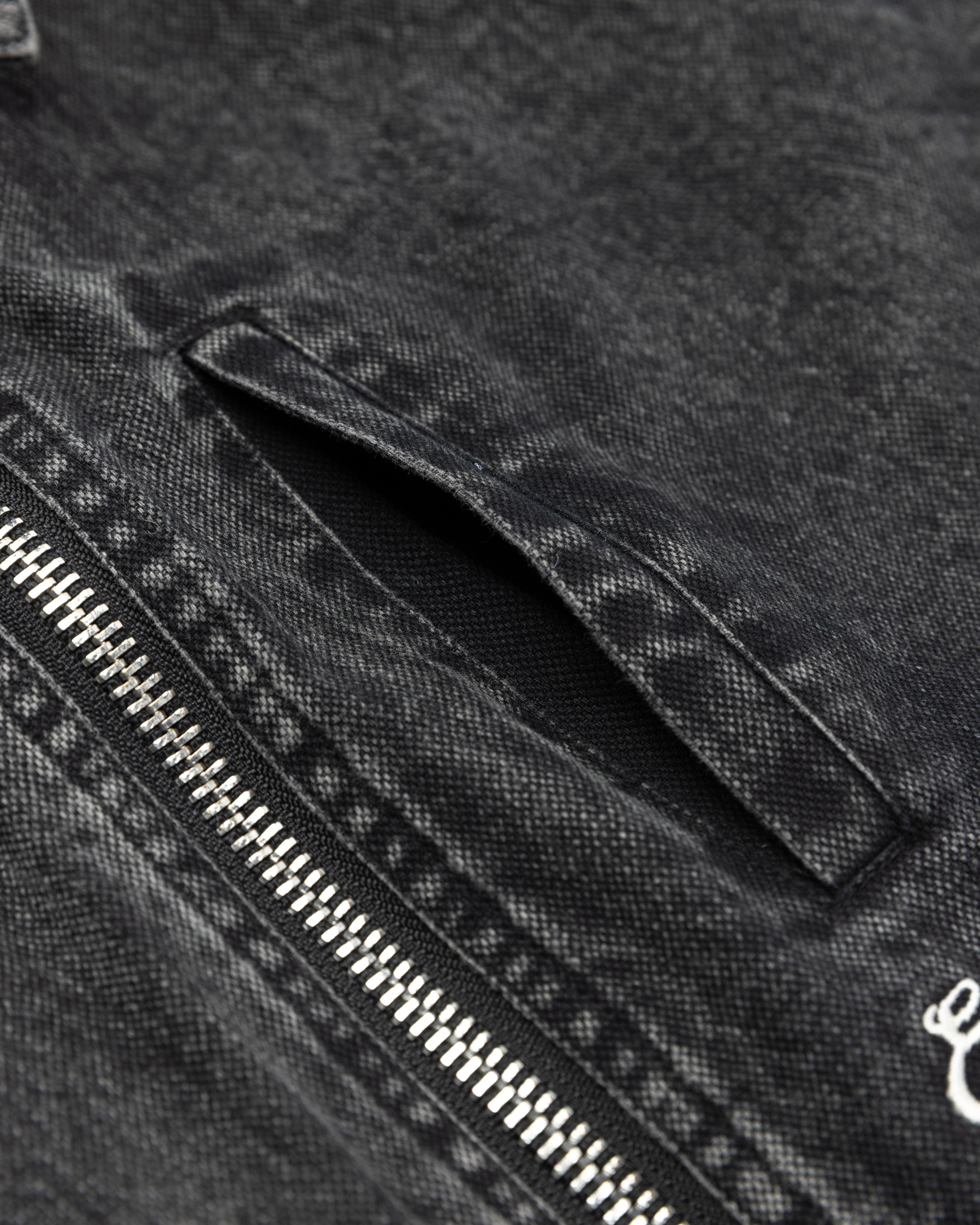 Acid Wash Work Jacket