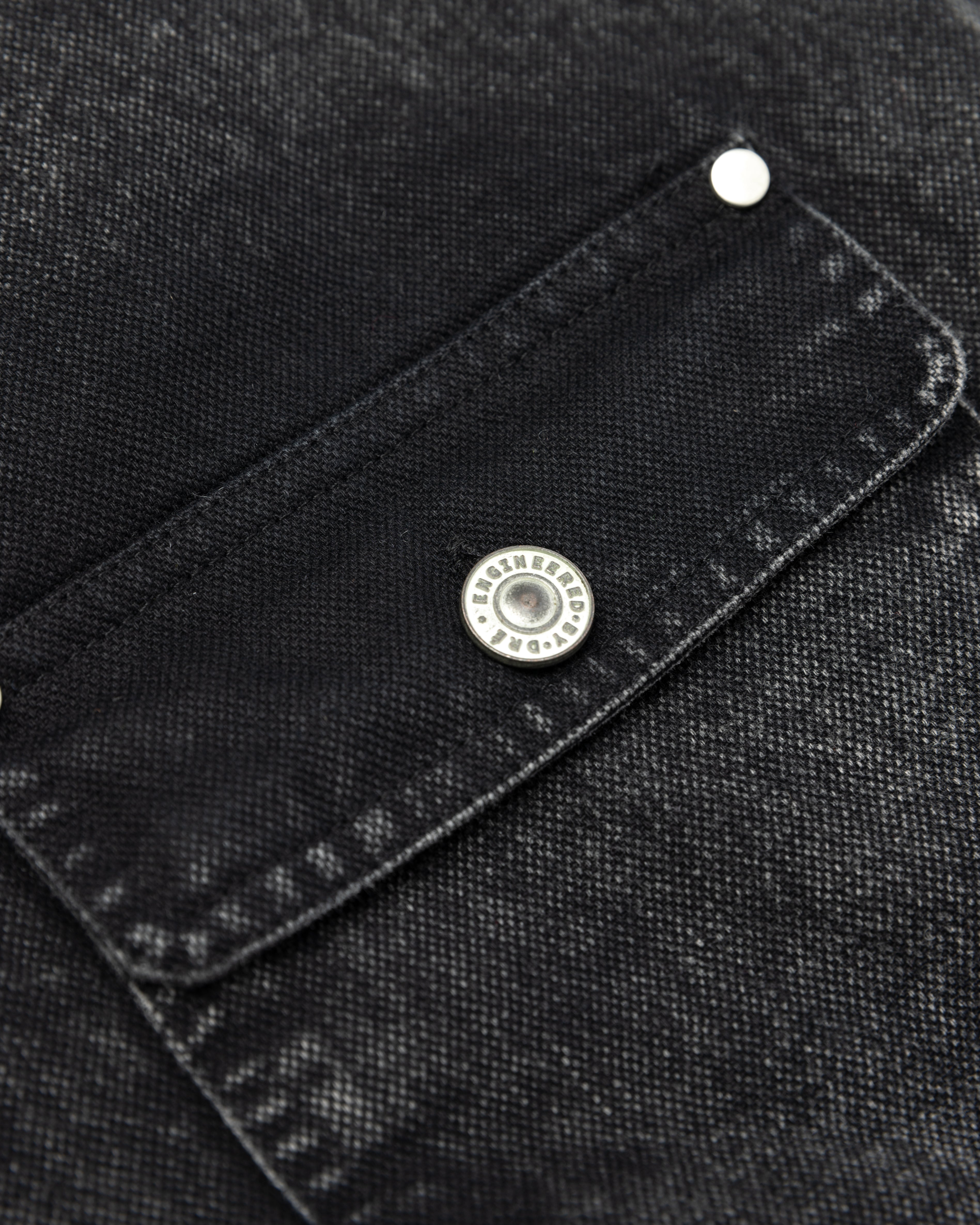 Acid Wash Work Jacket