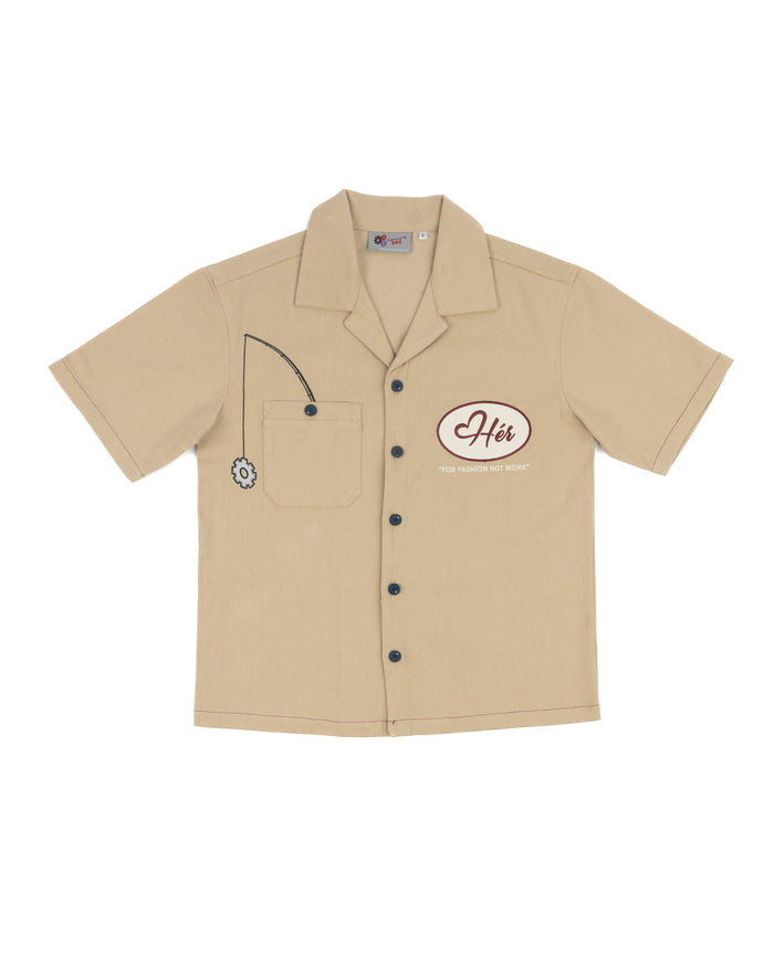 GONE FISHING "Hér" WORKSHIRT ( FULL )