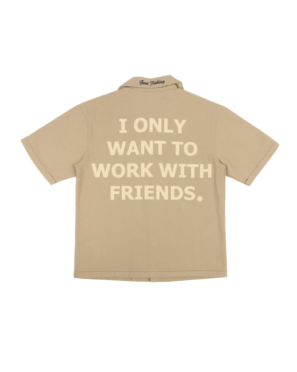 GONE FISHING "Hér" WORKSHIRT ( FULL ) back view