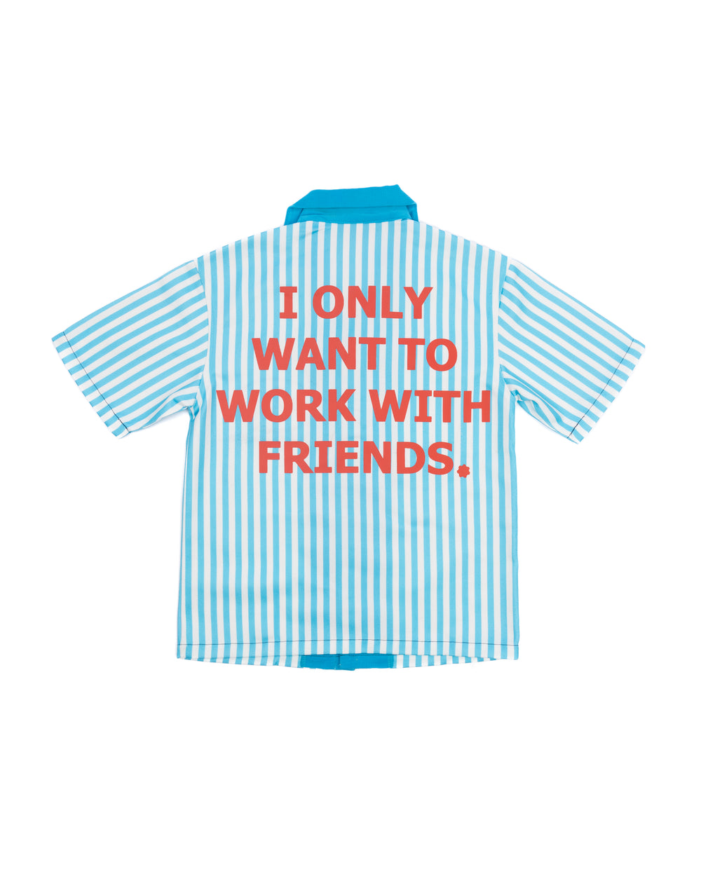 HOOD BURGER "Hím" WORKSHIRT back view