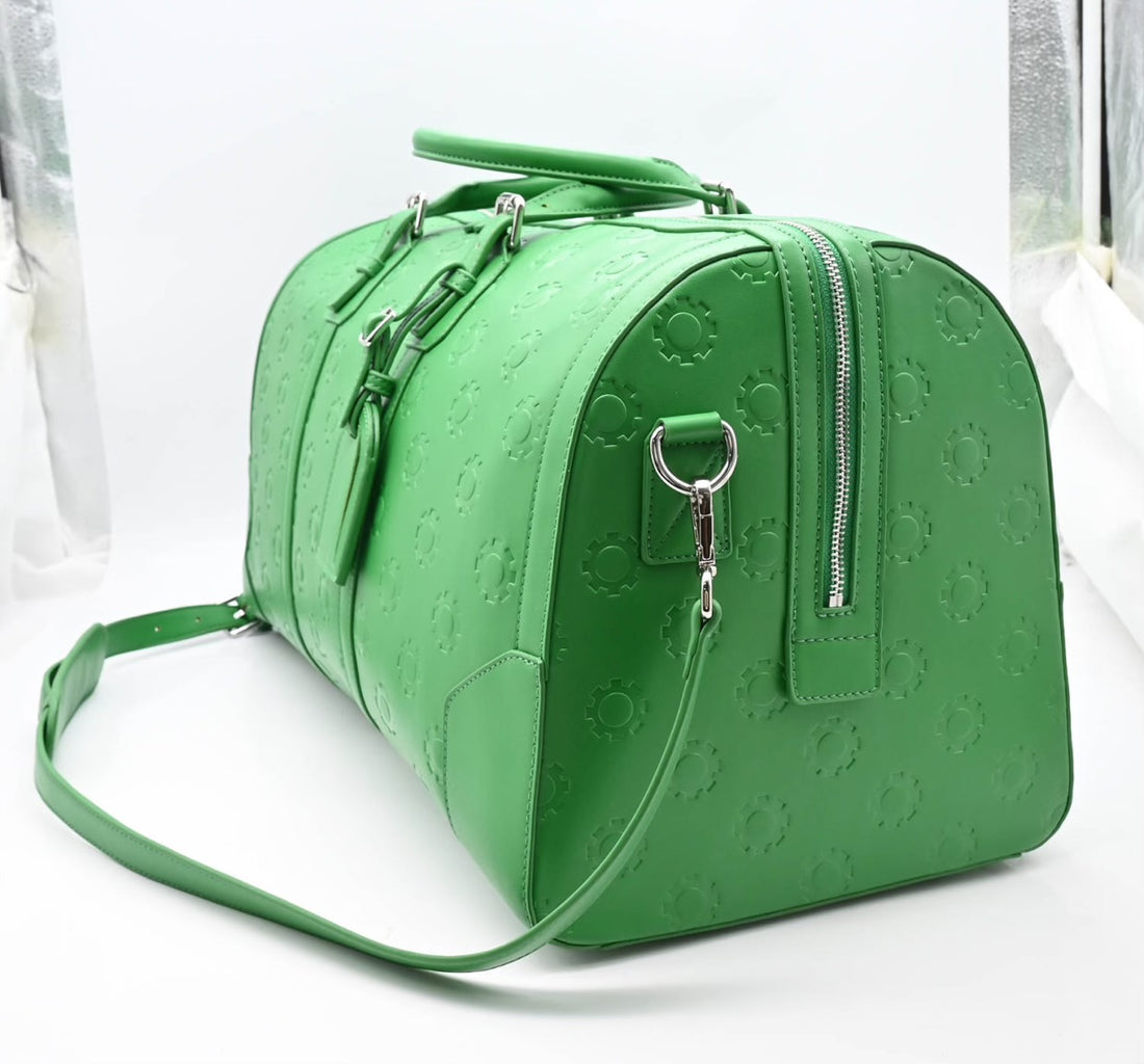 "Travel Gear" Duffle Bag (BOTTEGA GREEN)