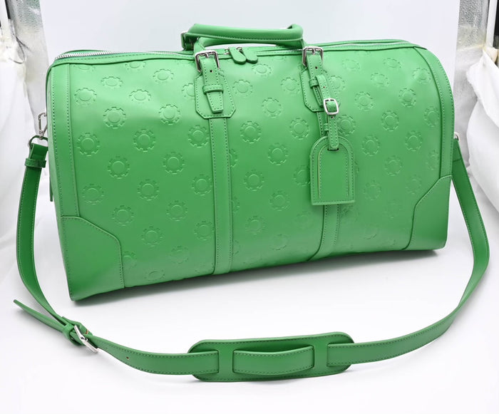 "Travel Gear" Duffle Bag (BOTTEGA GREEN)