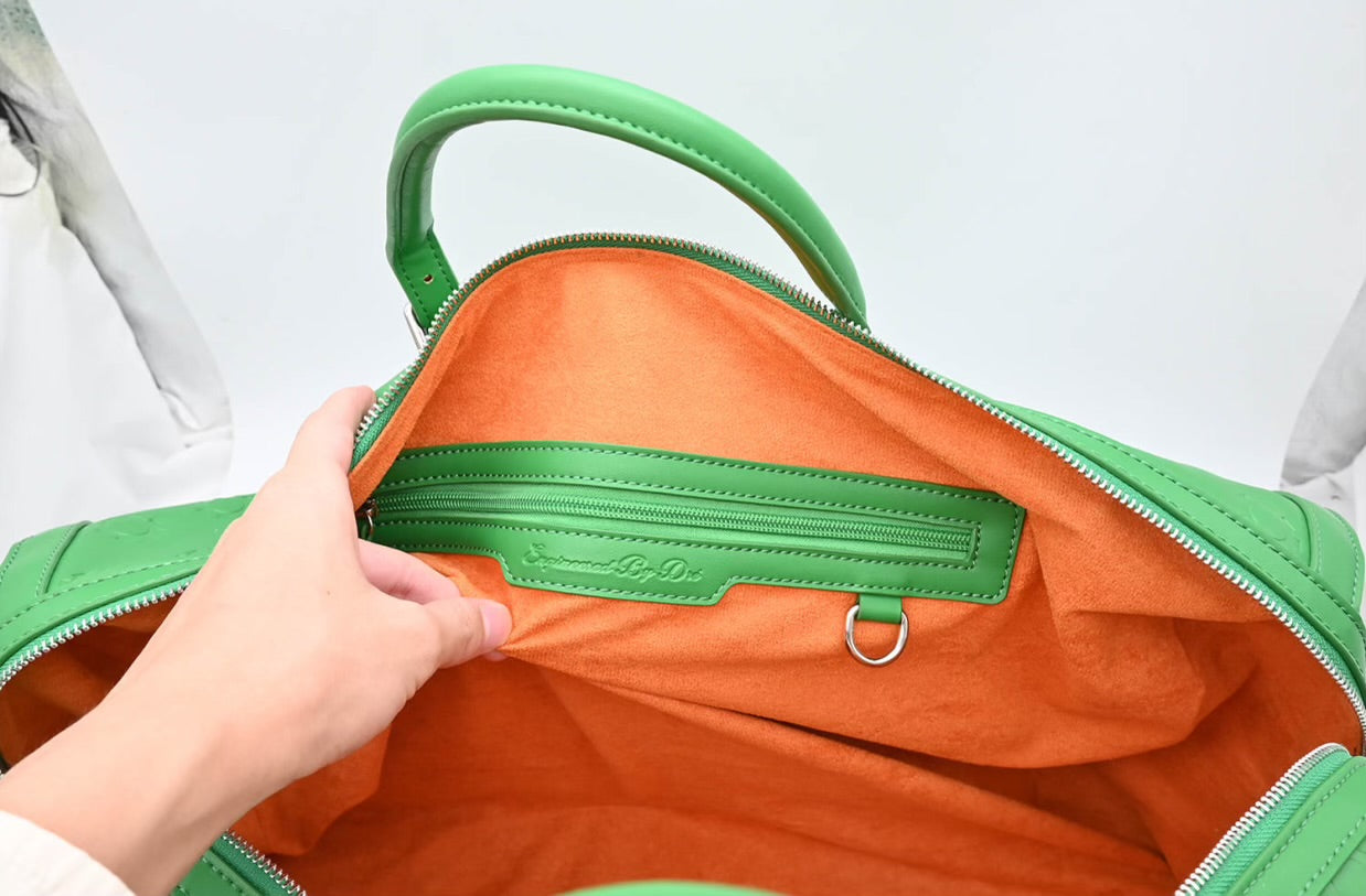 "Travel Gear" Duffle Bag (BOTTEGA GREEN)