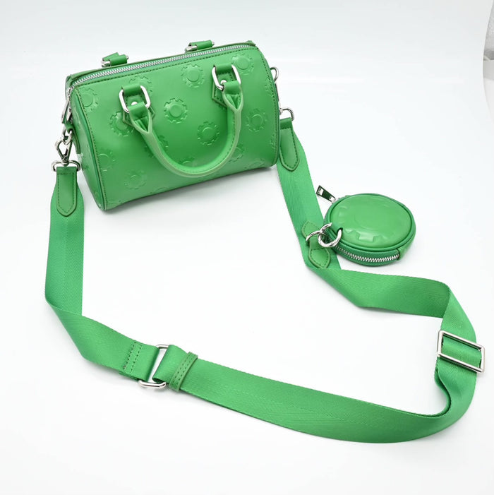 "Travel Gear" Hand Bag (BOTTEGA GREEN)