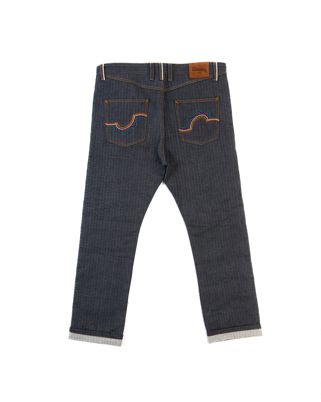 JAPANESE HERRINGBONE SELVEDGE DENIM JEANS