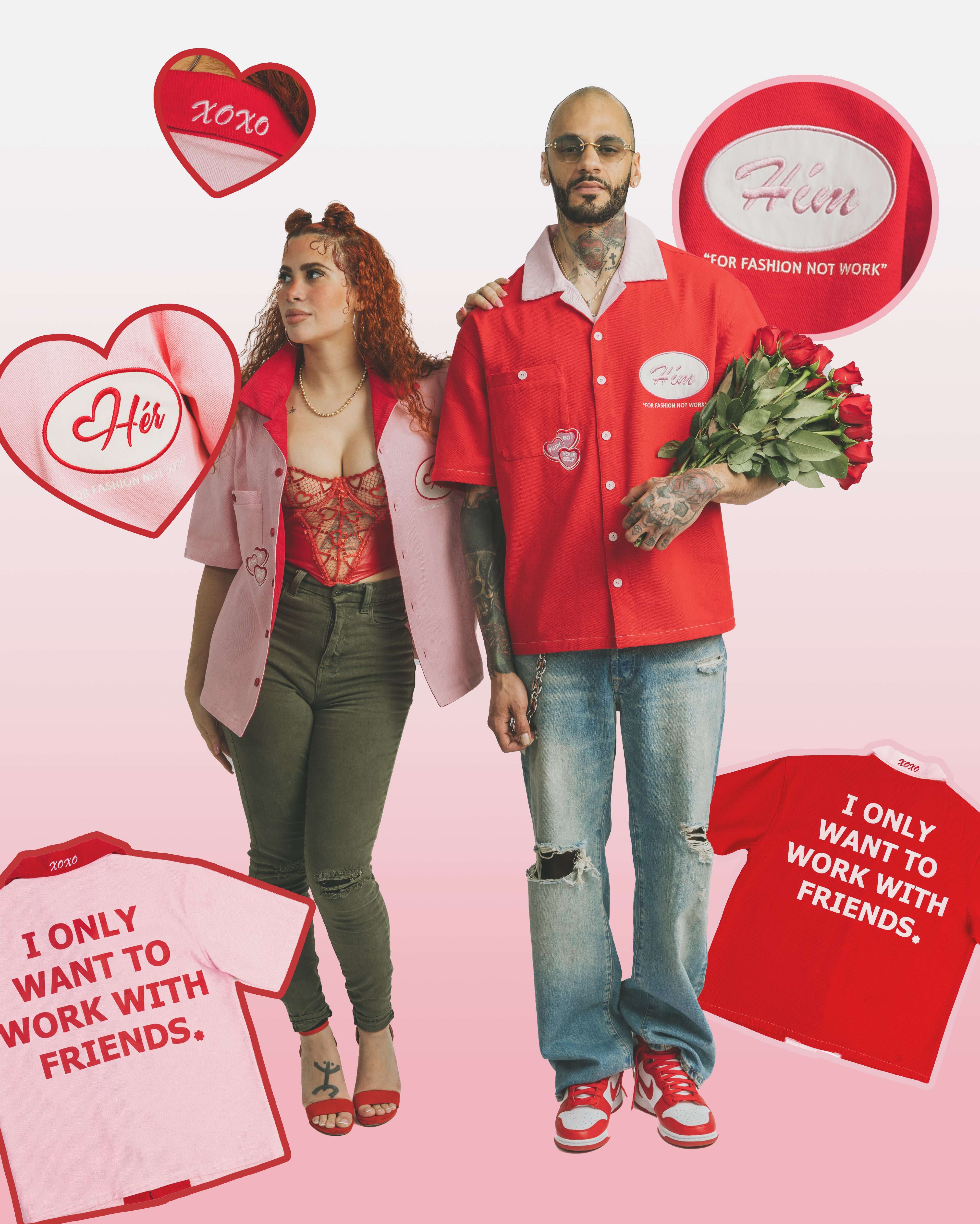 V-DAY "Hím" WORKSHIRT