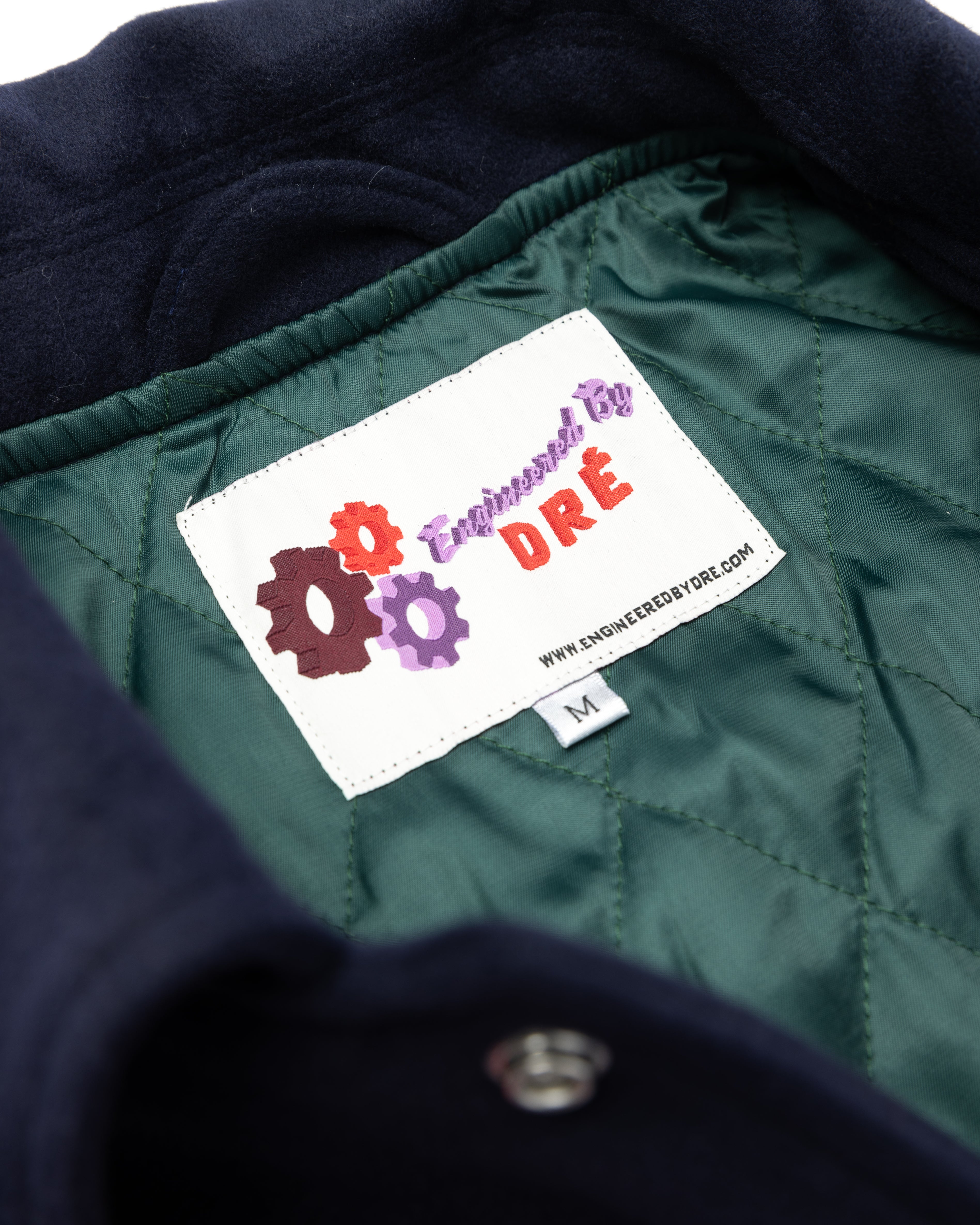 VARSITY JACKET ( NAVY )