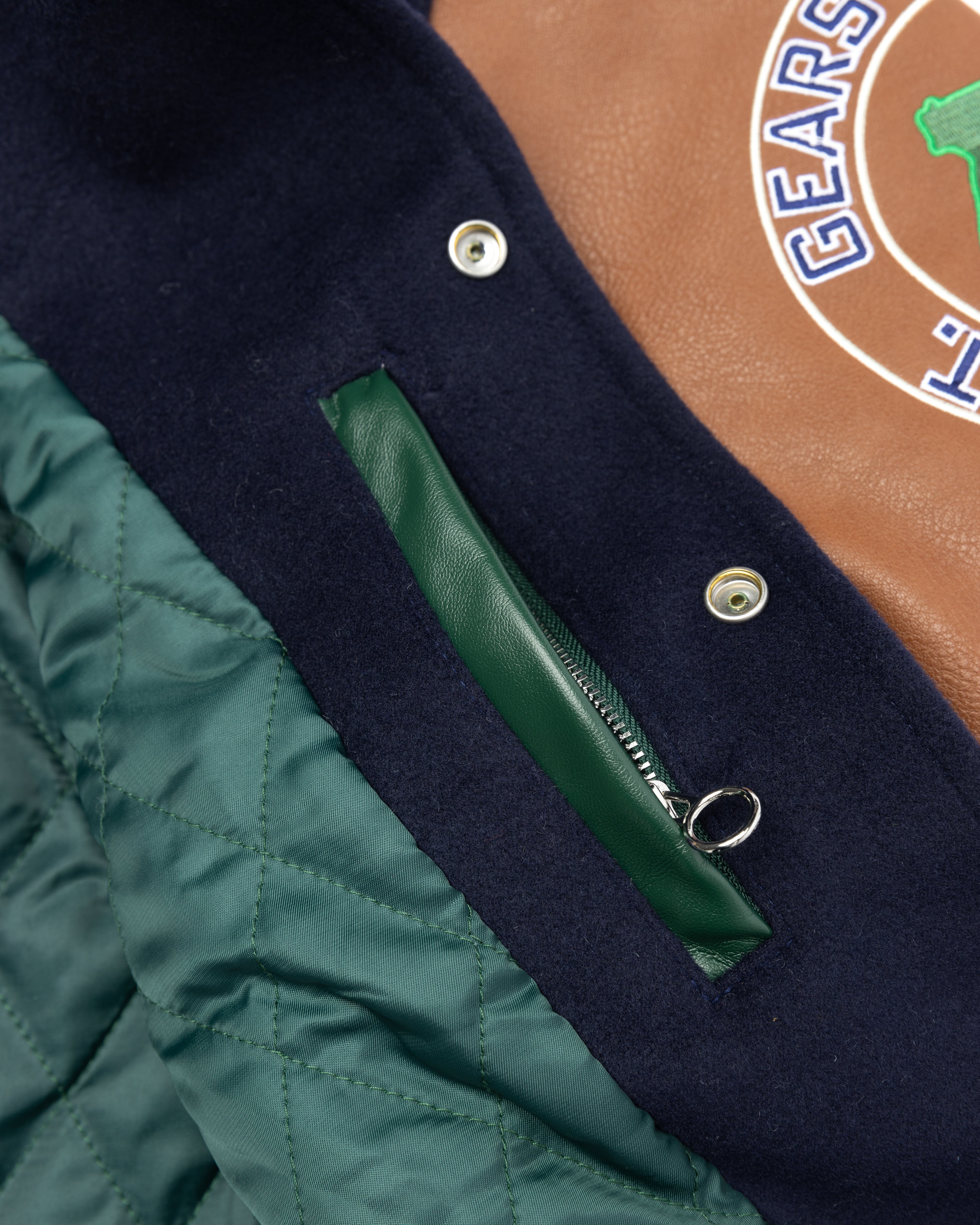 VARSITY JACKET ( NAVY )