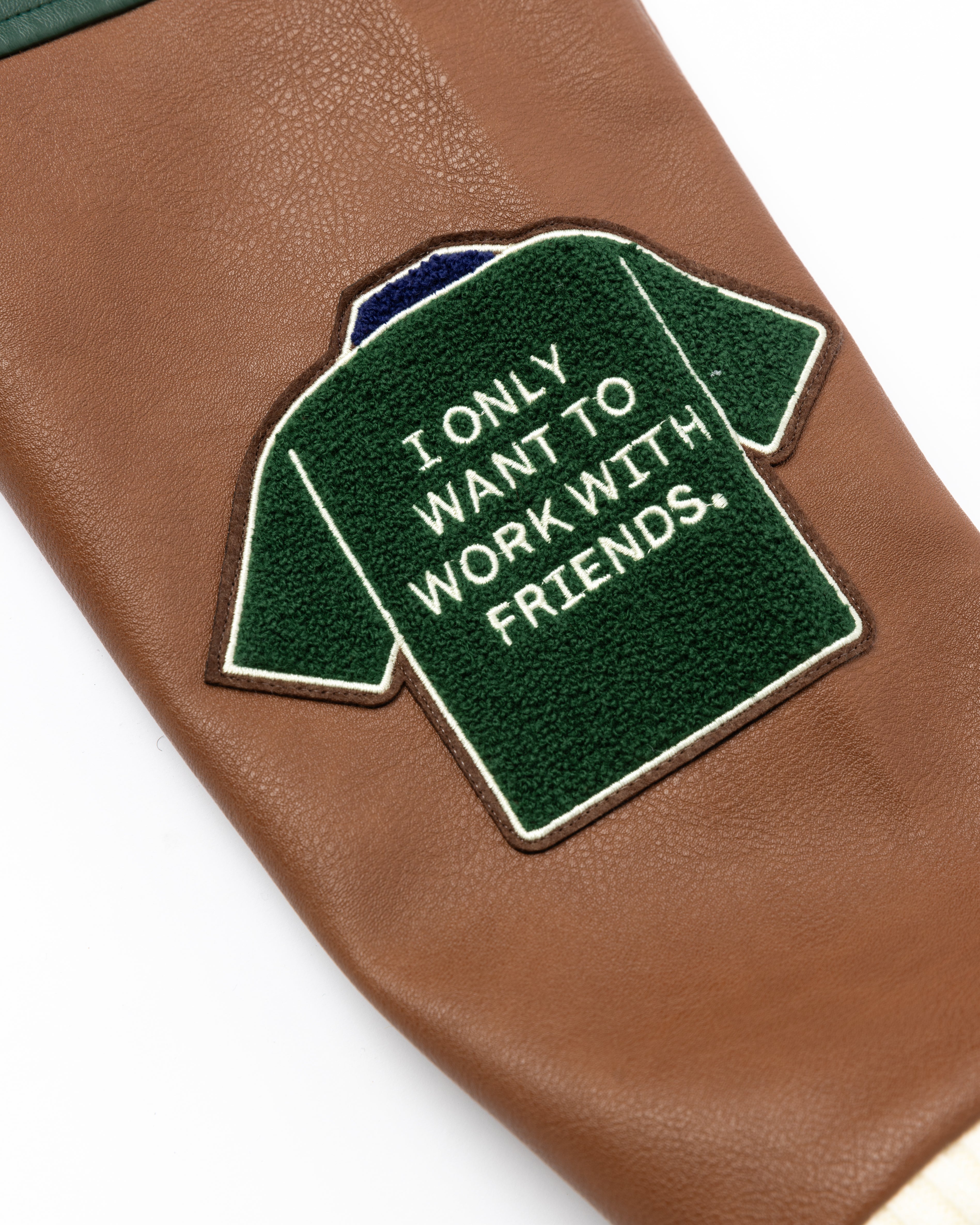 VARSITY JACKET ( NAVY )