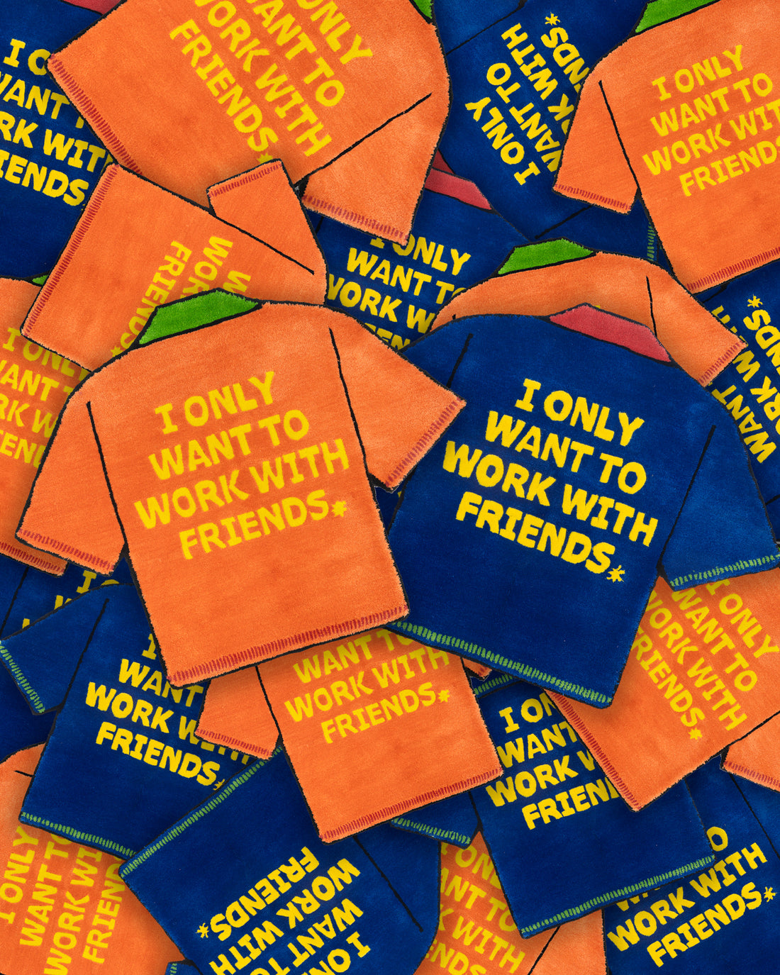 Dirty Laundry Rugs [ ORANGE ]