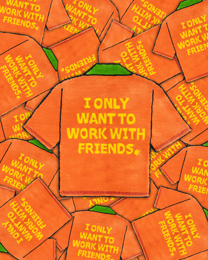 Dirty Laundry Rugs [ ORANGE ]