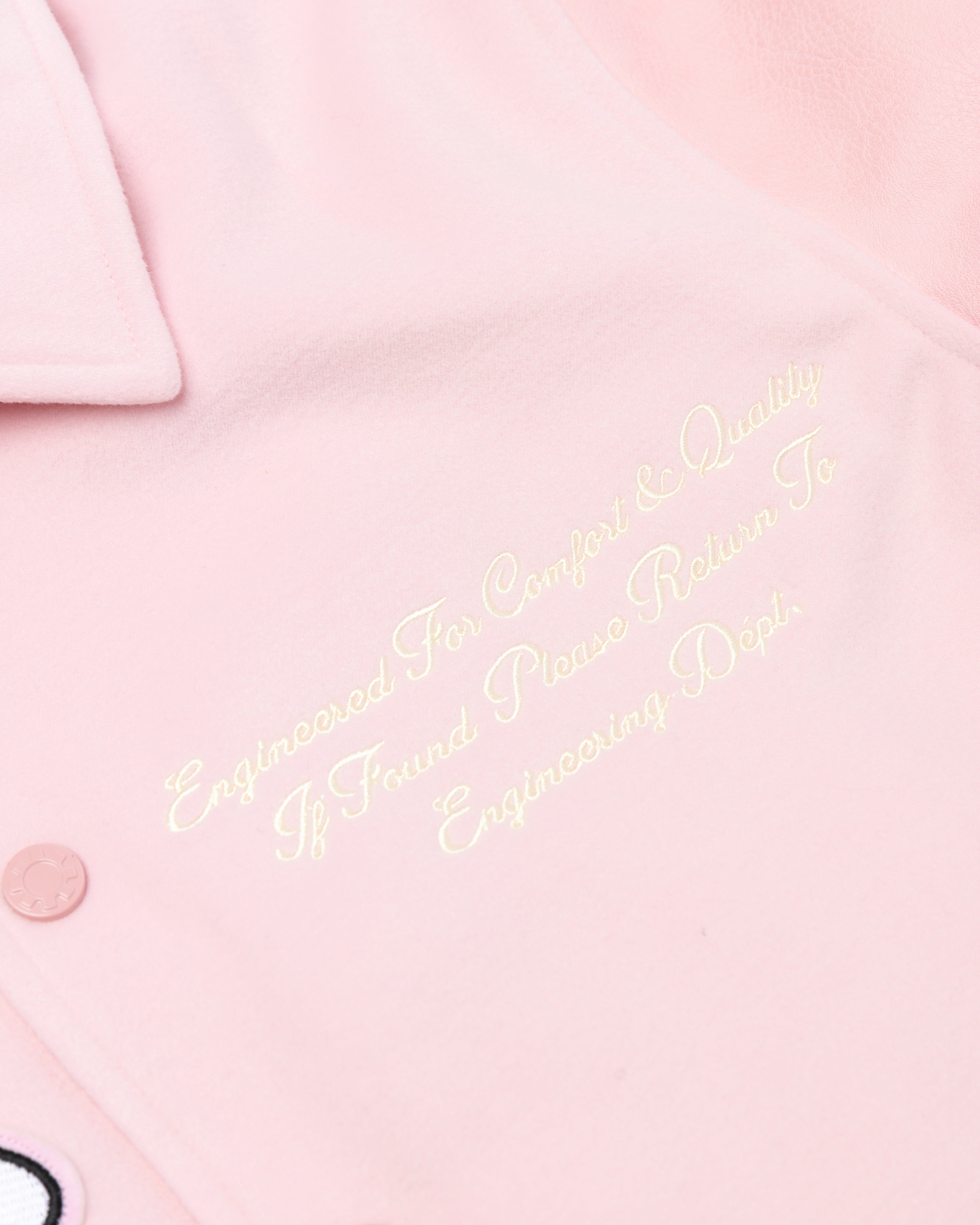 VARSITY JACKET ( PINK )