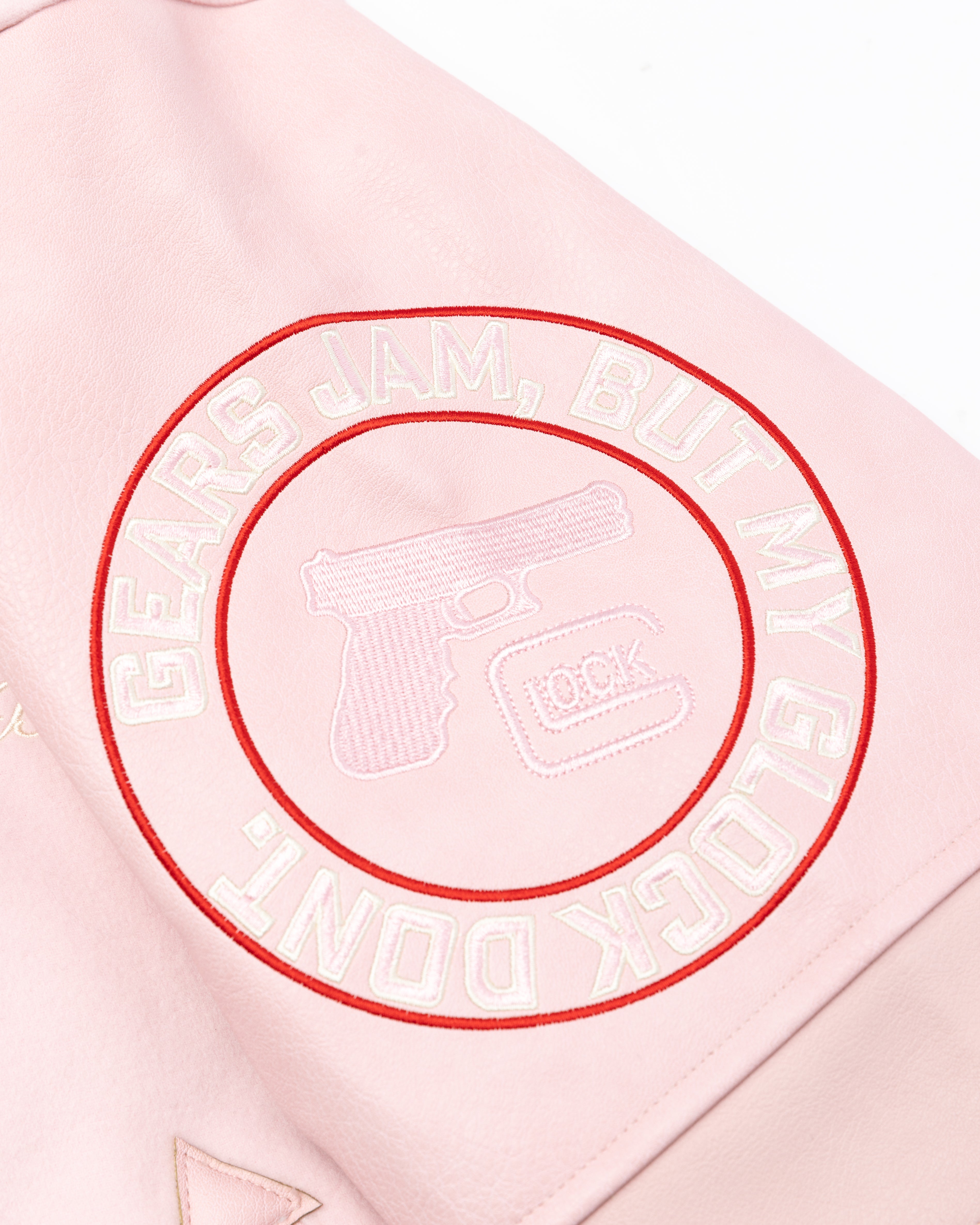 VARSITY JACKET ( PINK )