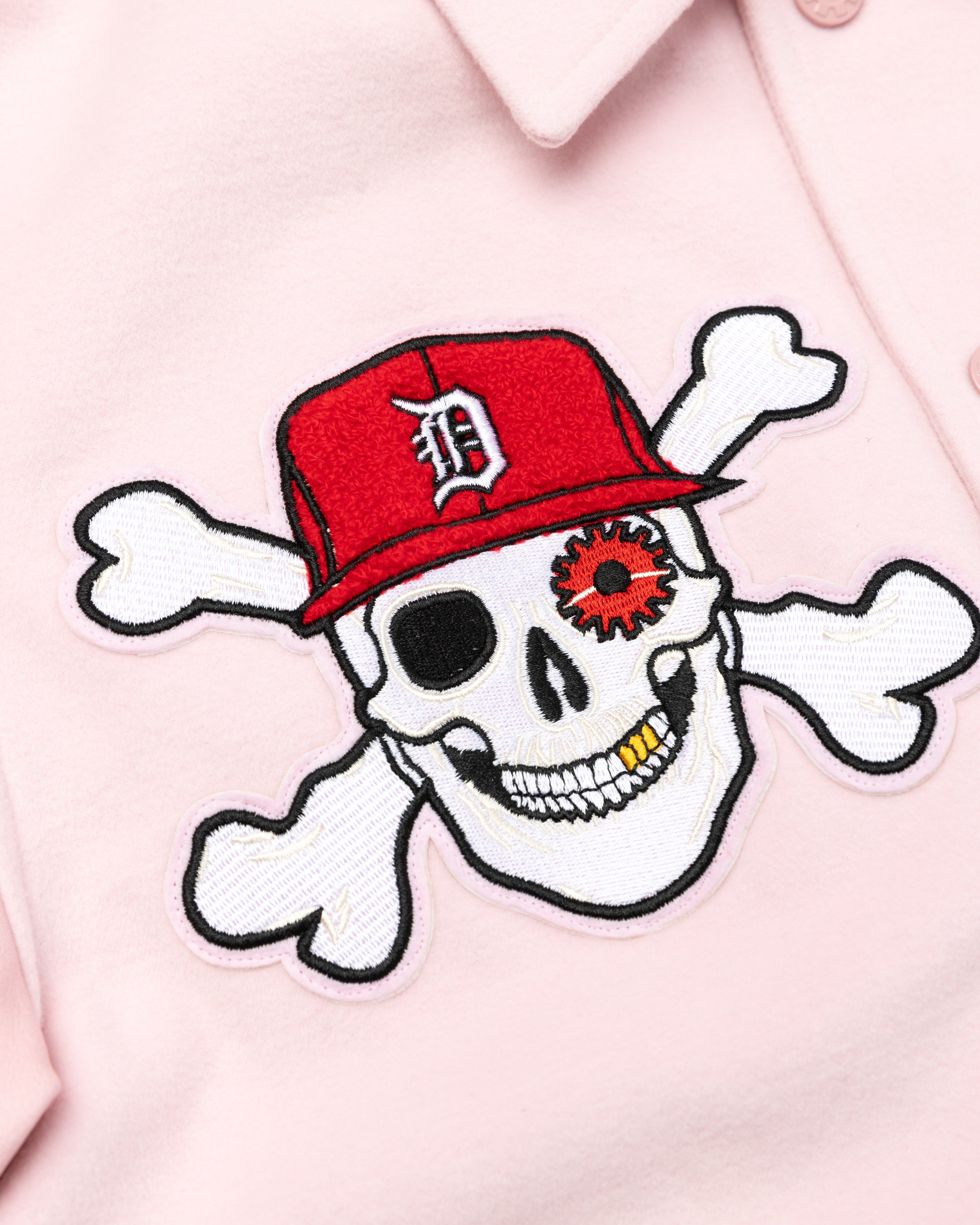 VARSITY JACKET ( PINK )