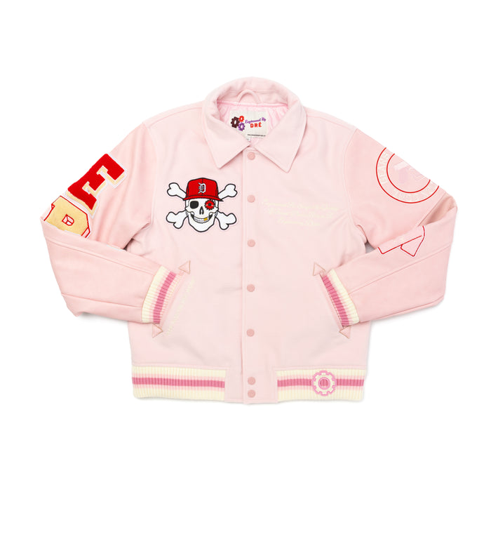 VARSITY JACKET ( PINK )