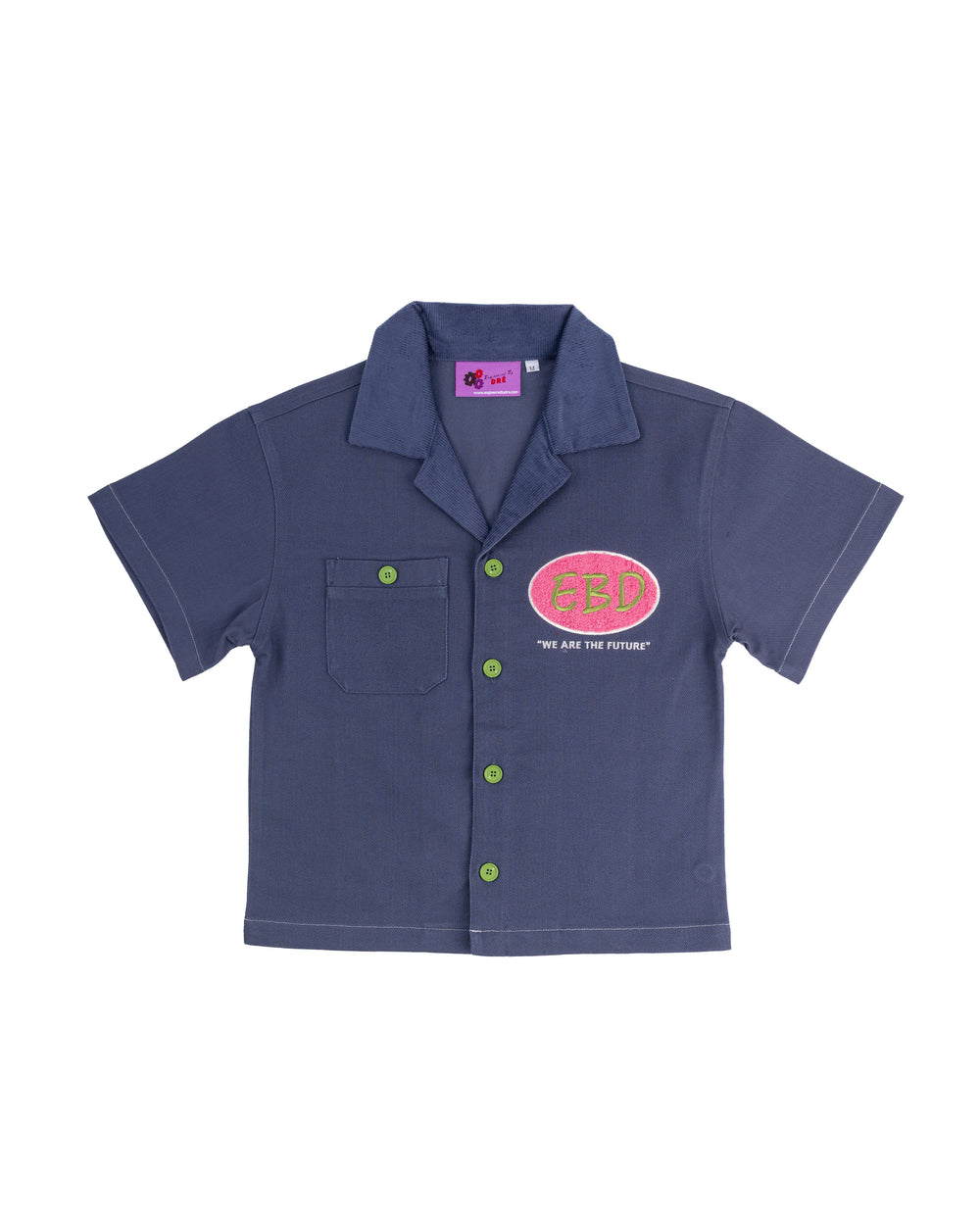 Denim Blue "KIDS" WORKSHIRT