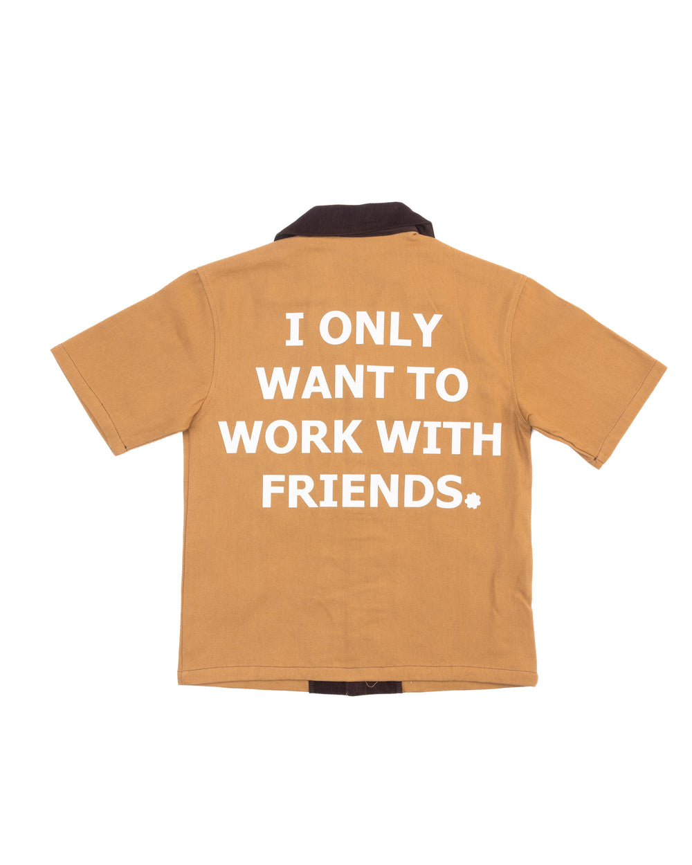 WHEAT "Hér" WORKSHIRT (FULL) back view