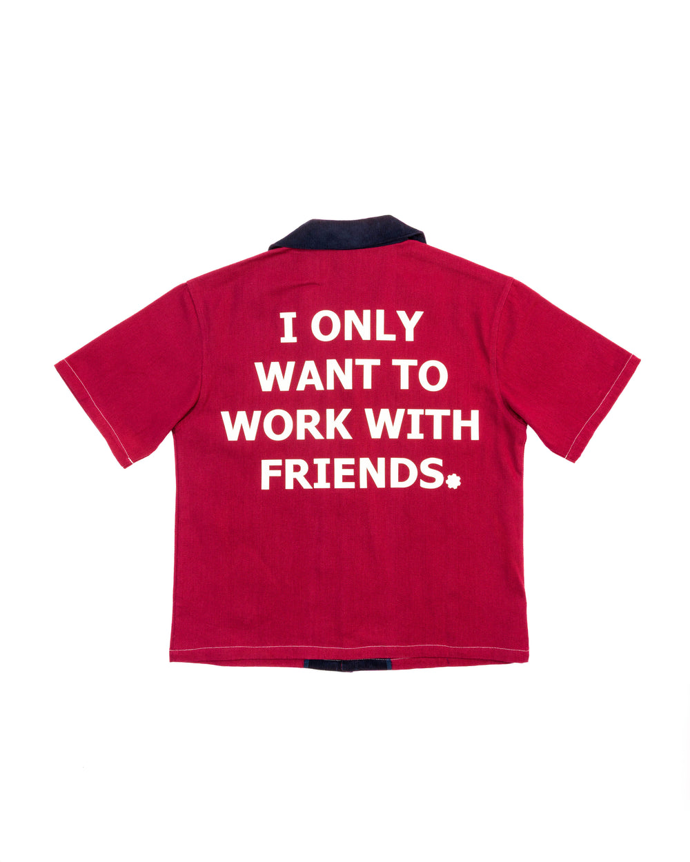 MIXED BERRY "Hím" WORKSHIRT back view