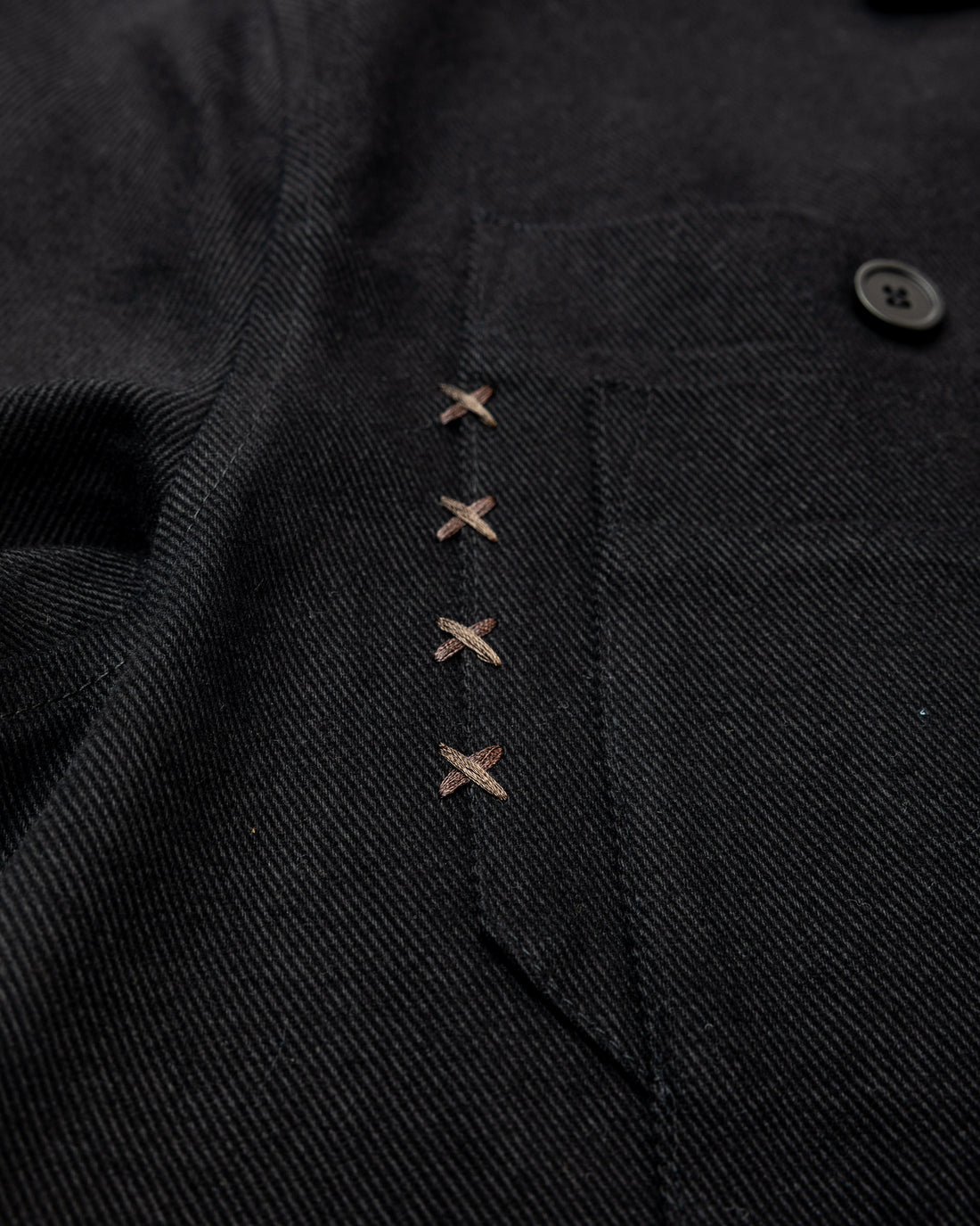 TRIPLE BLACK "Hím" WORKSHIRT