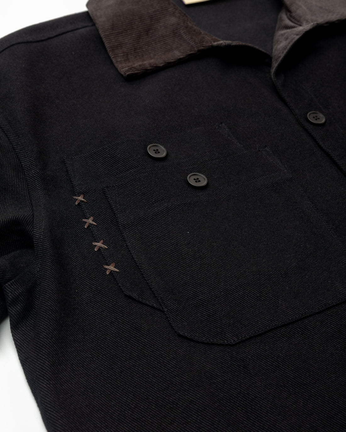 TRIPLE BLACK "Hím" WORKSHIRT