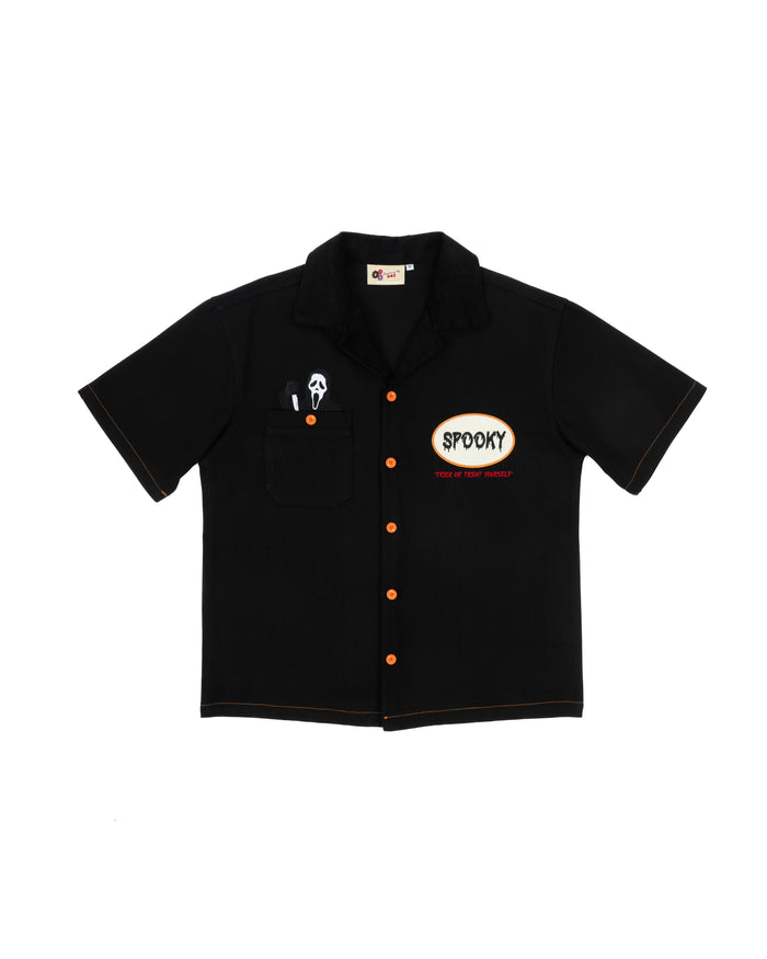 HALLOWEEN SCARY HOURS WORKSHIRT ( FULL )