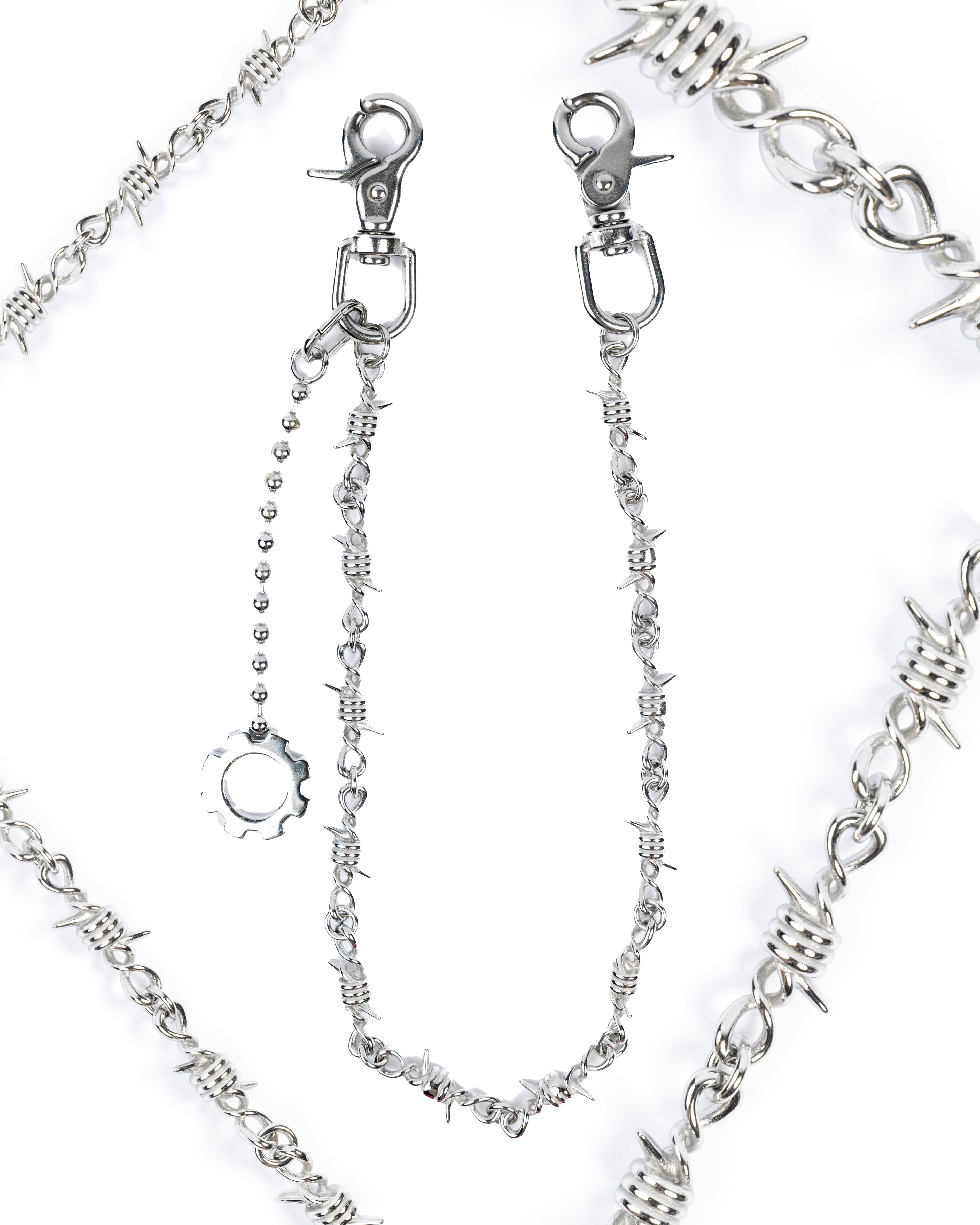 Barbed Wire Wallet Chain
