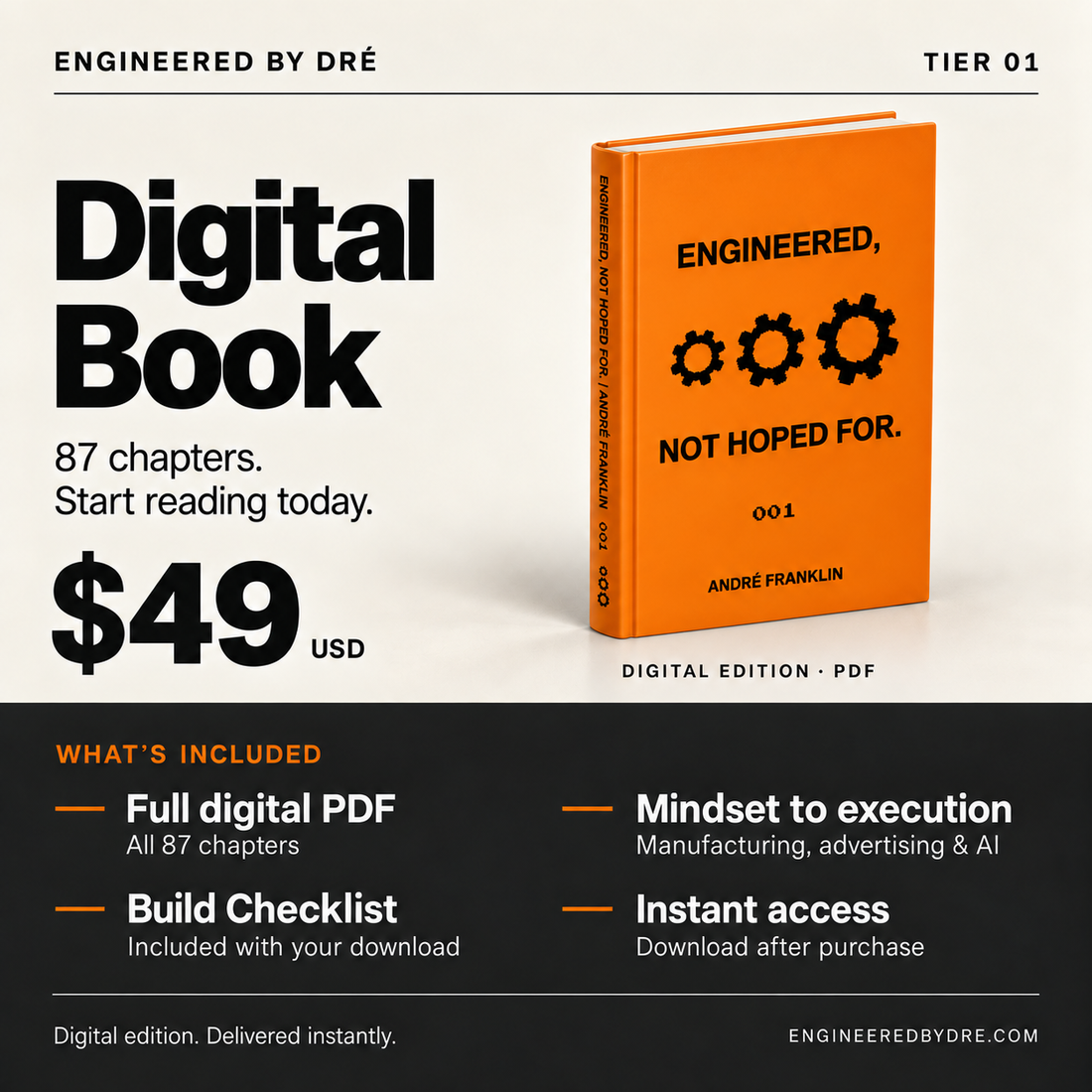 TIER 1, Digital Book